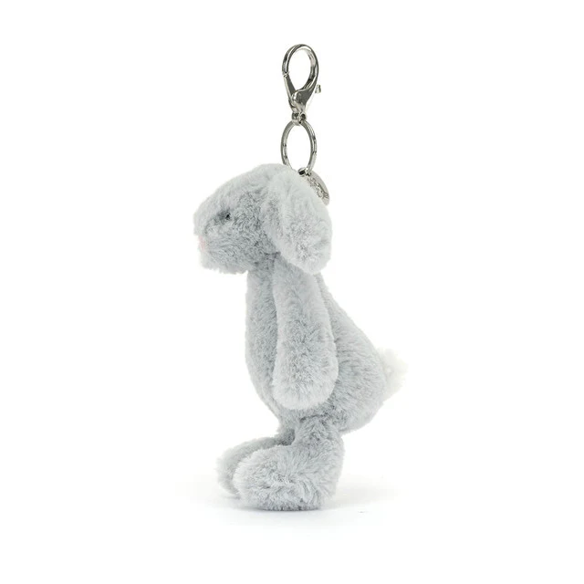 Bashful Silver Bunny Bag Charm - Image 3