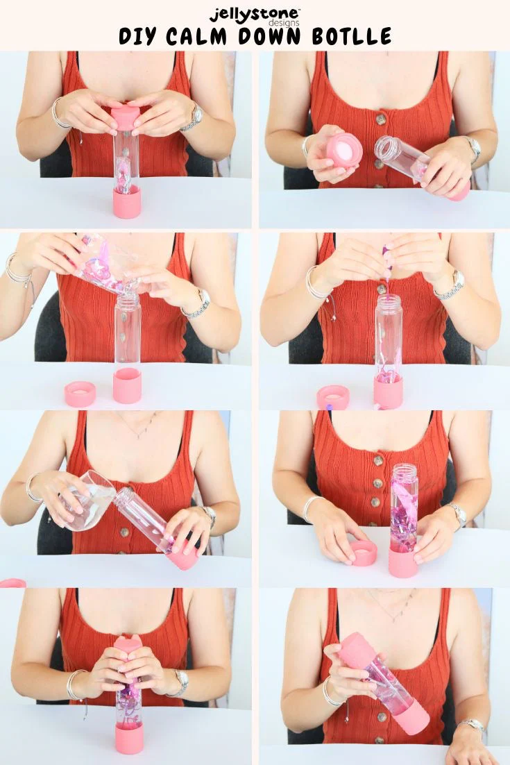 DIY Calm Down Bottle - Mint - Image 3