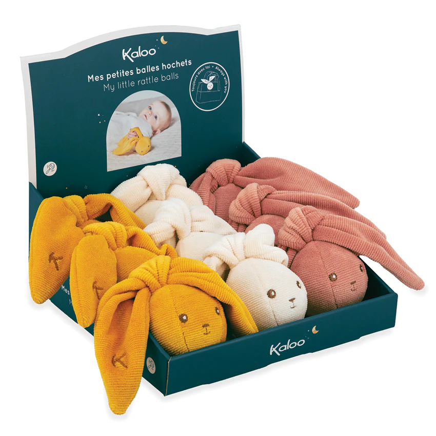 Lapinoo Rabbit Rattle Balls - Assorted - Image 3