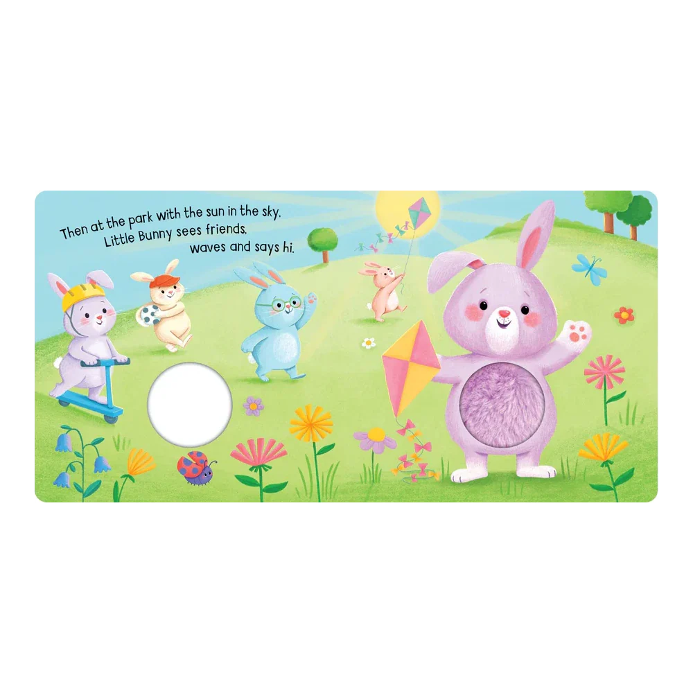 Squeaky Plush Board Book - Squeaky Little Bunny - Image 2