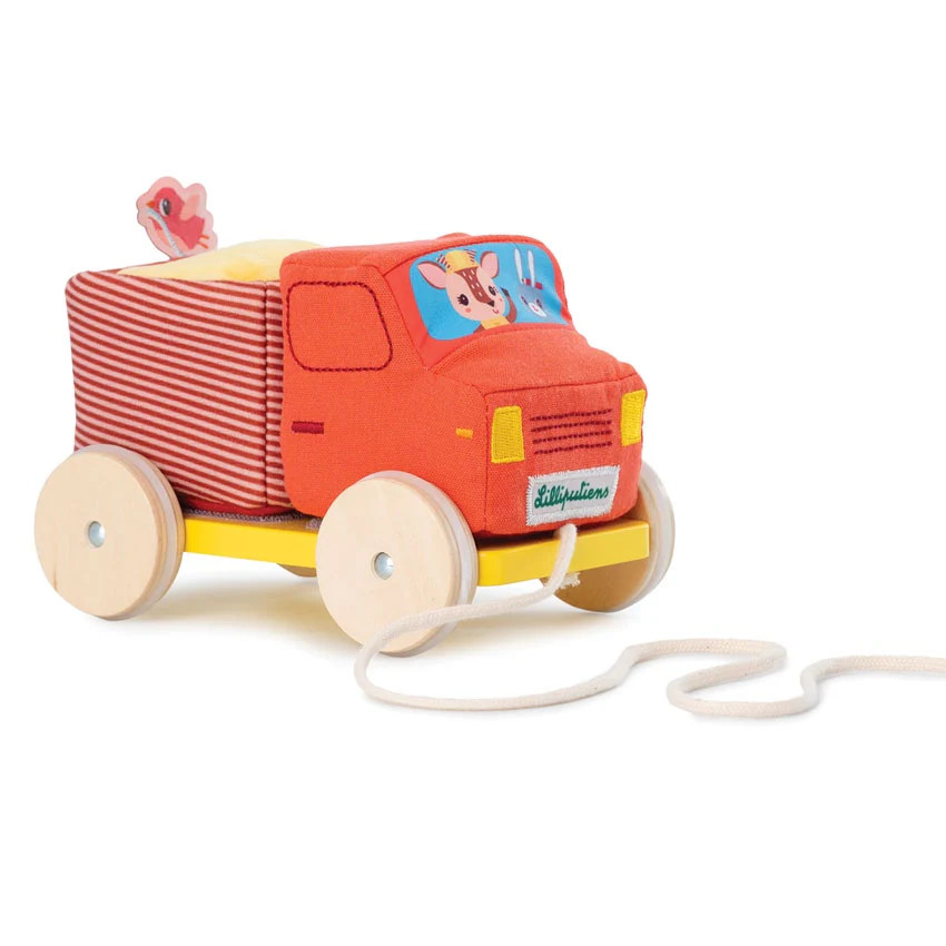 Pull Along Dump Truck