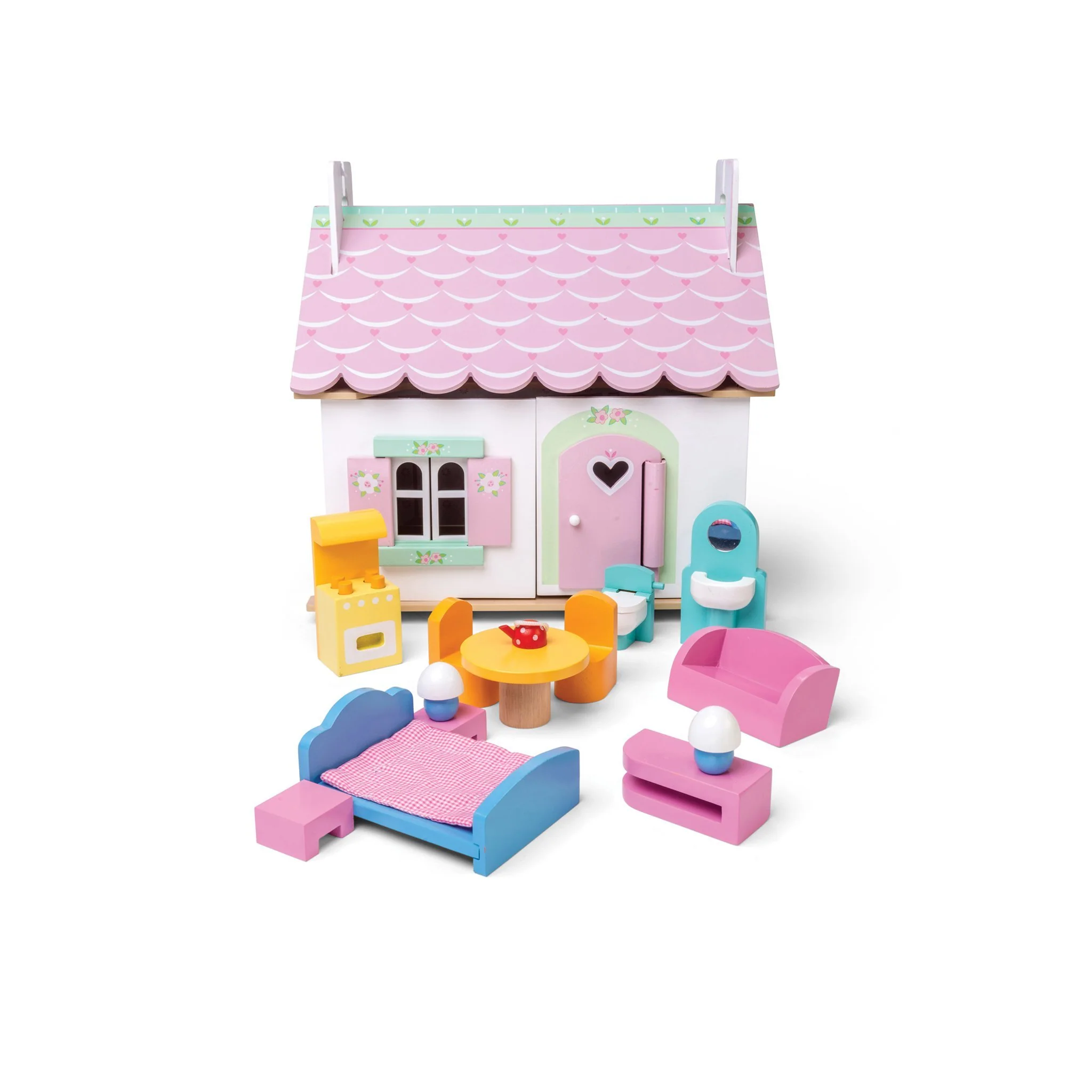 Daisylane Lily's Cottage Doll House - Comes furnished - Image 3