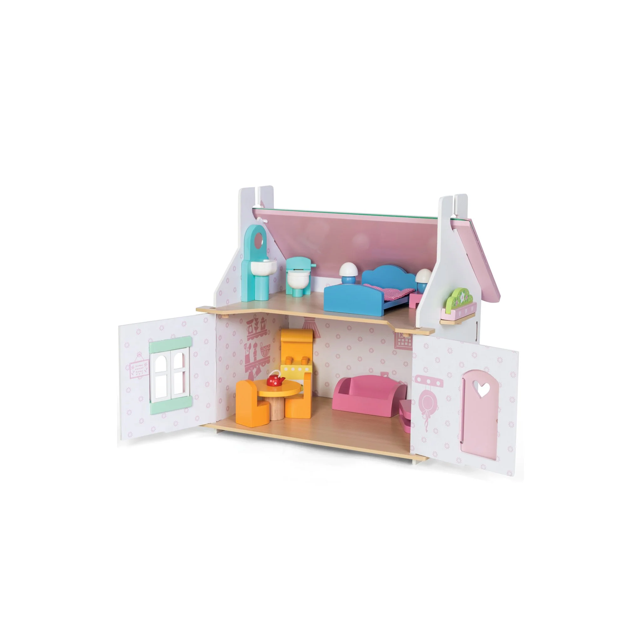 Daisylane Lily's Cottage Doll House - Comes furnished - Image 4