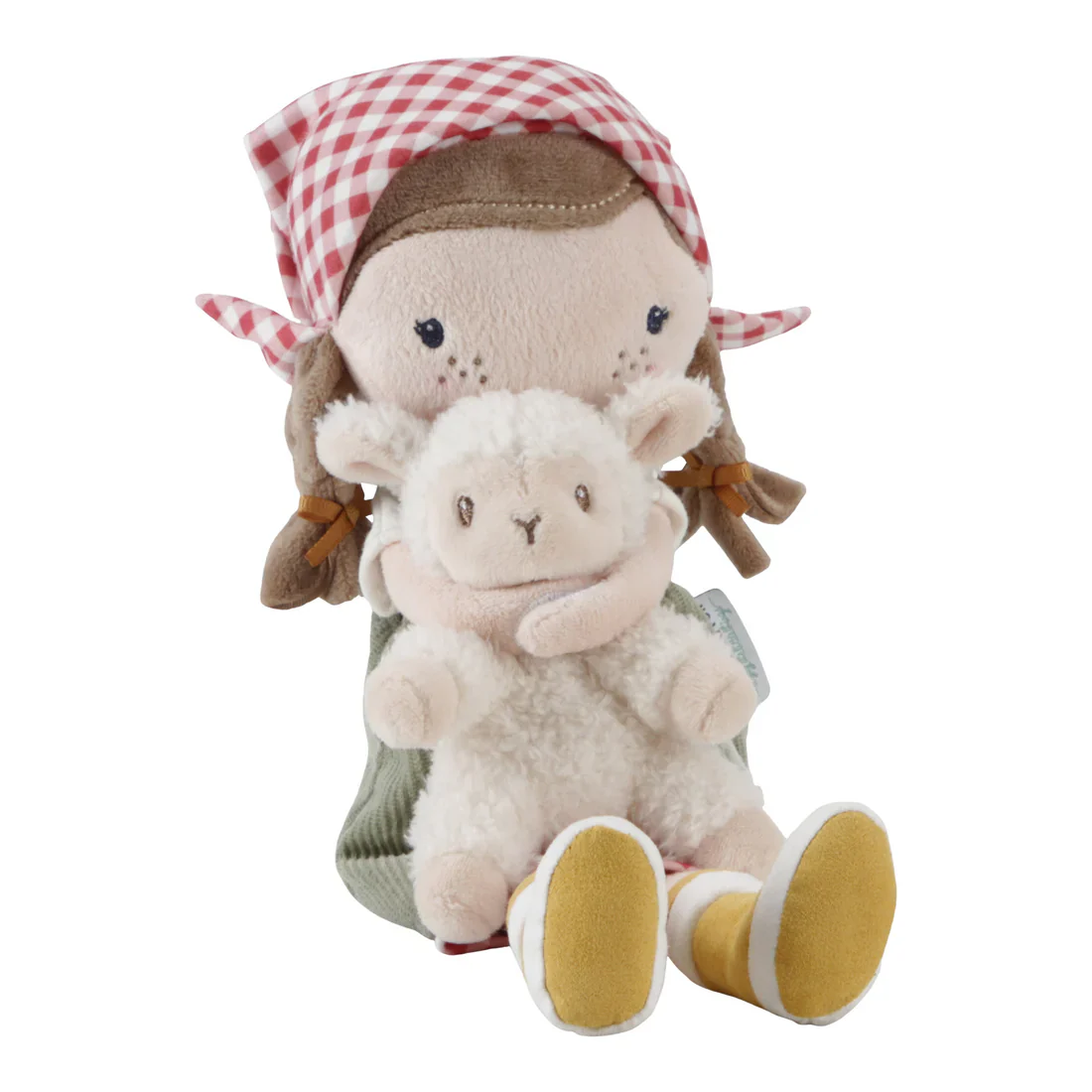 Cuddle Doll Farmer Rosa With Sheep - Image 3