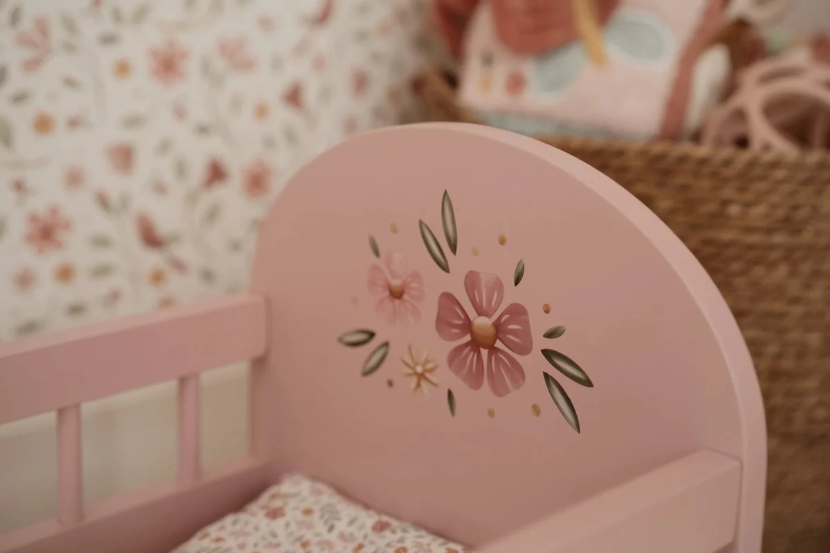 Doll Bed with Textiles - Image 9
