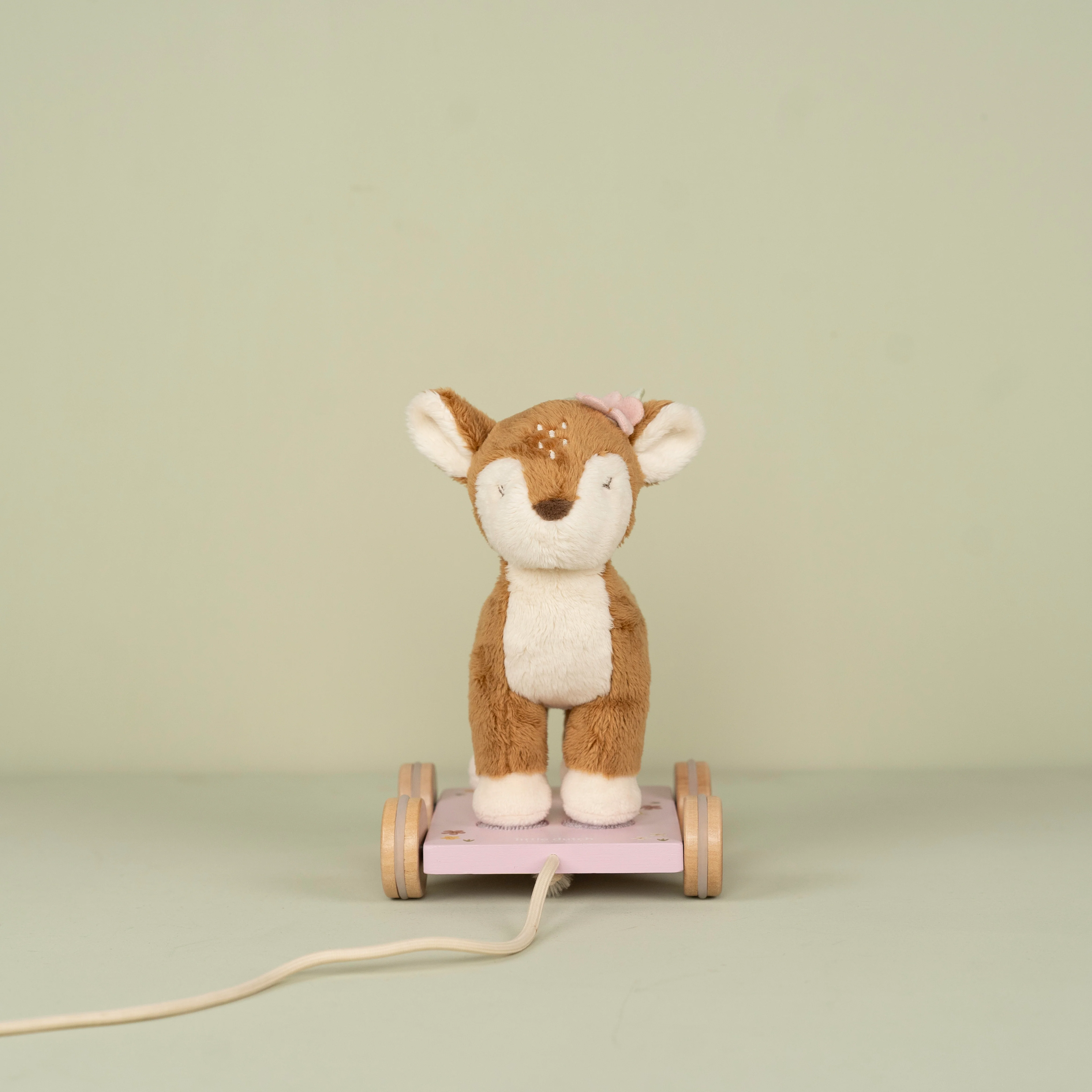 Fairy Garden Pull-Along Soft Deer - Image 5