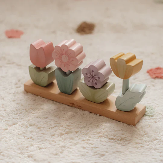 Fairy Garden Stacking Puzzle Flower - Image 2