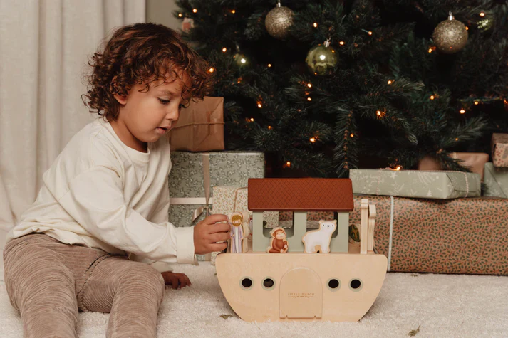 Noah's Ark Wooden Play Set - Image 2