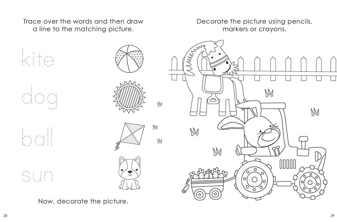 Little Genius Vol. 2 - Jumbo Workbook - Kindergarten - Image 4