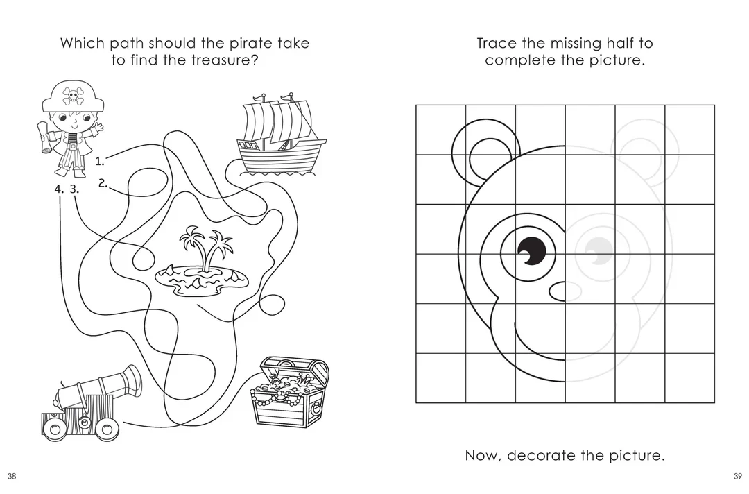 Little Genius Vol. 2 - Jumbo Workbook - Kindergarten - Image 8