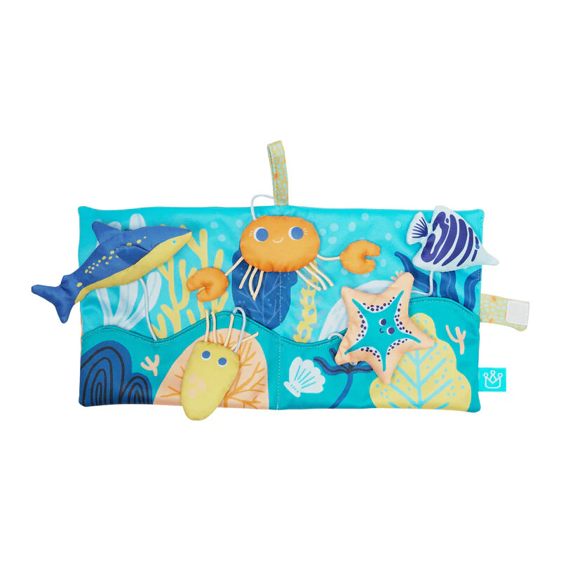 Deep Sea Dive Fabric Washable Bath Book - Image 2