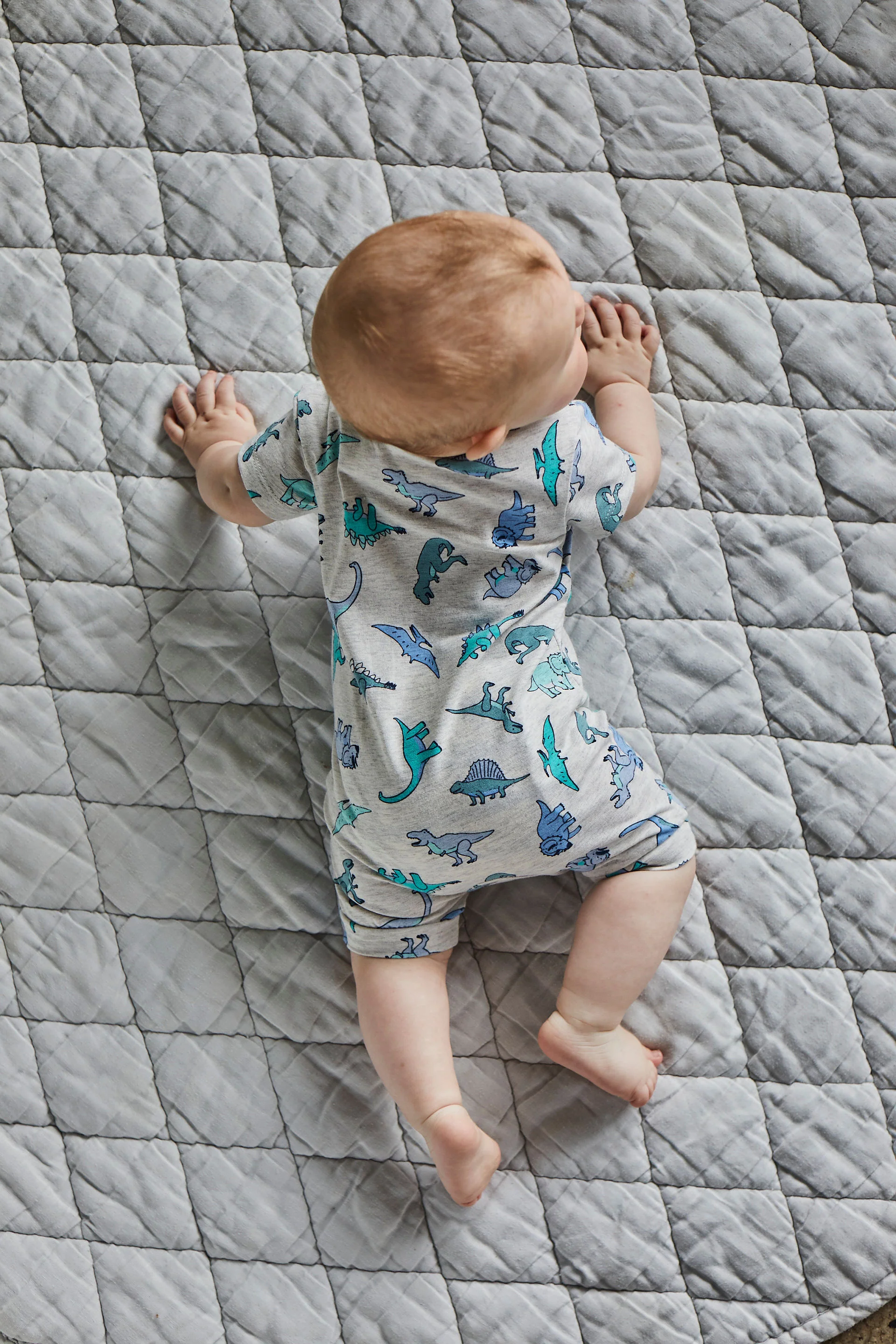 Milky Baby Dinosaur Zip Romper - Image 4