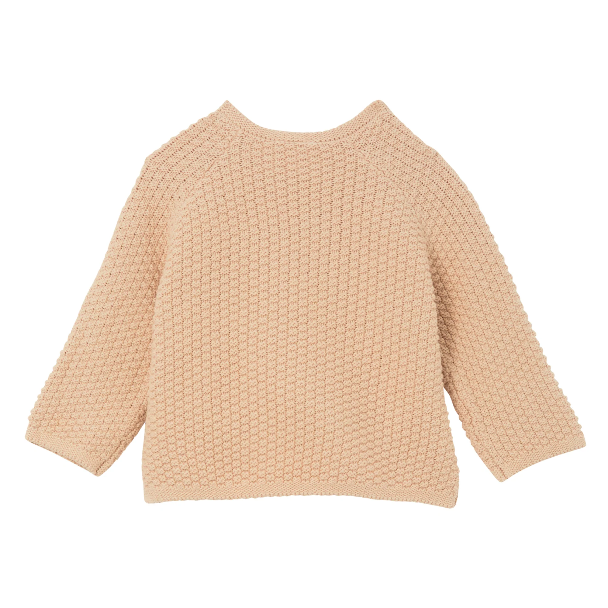 Milky Baby Knit Cardigan - Natural - Image 2
