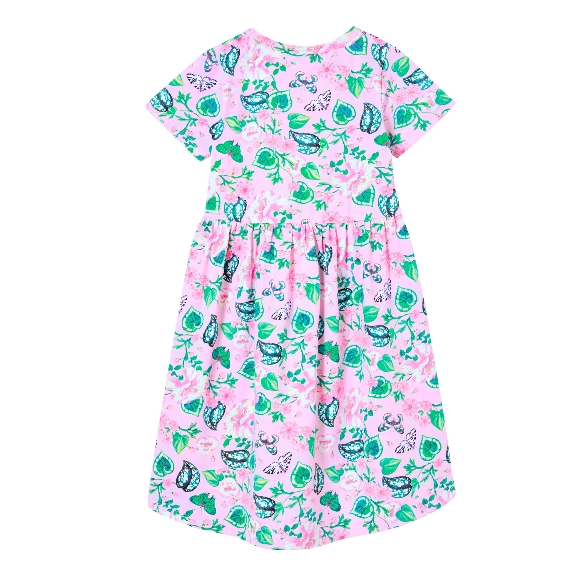 Milky Butterfly Hi-Lo Dress - Image 2