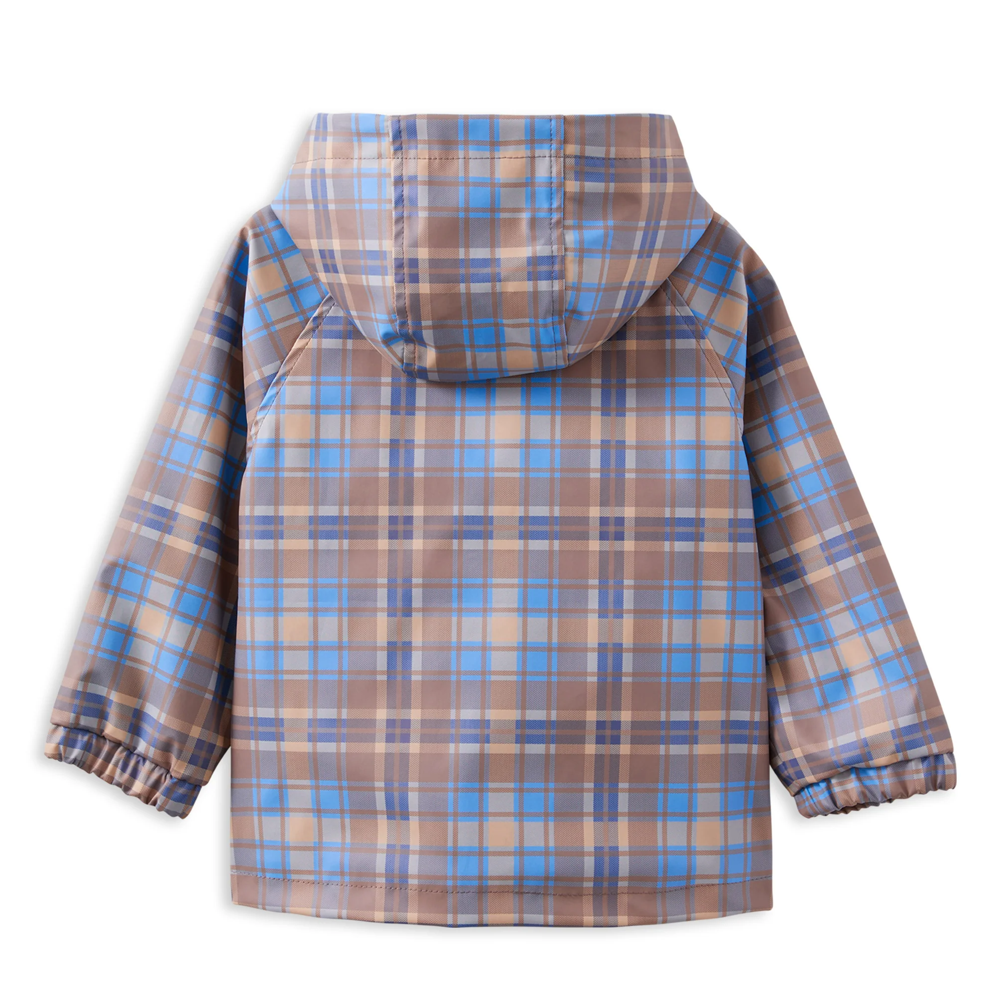 Milky Check Rain Jacket - Image 3