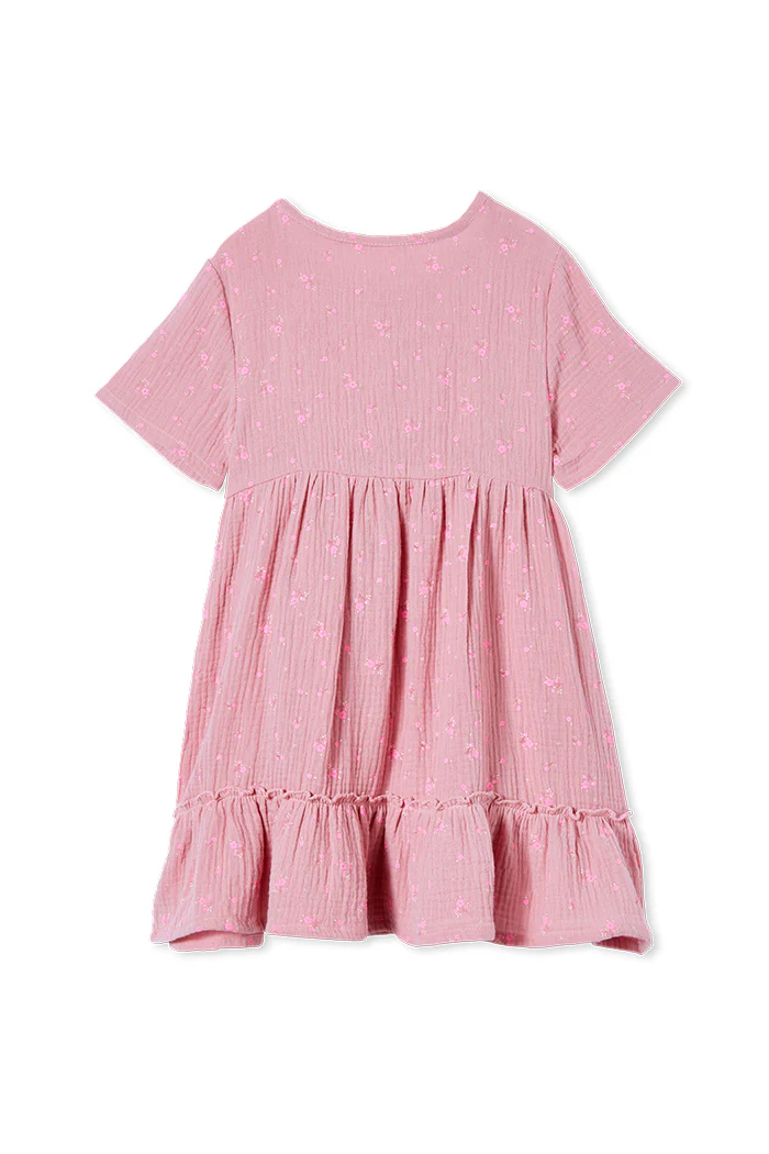 Milky Cotton Floral Dress - Image 3
