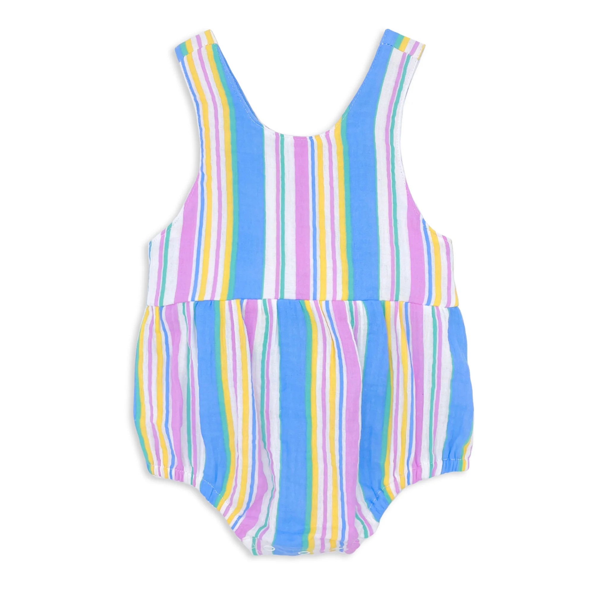 Crinkle Stripe Playsuit