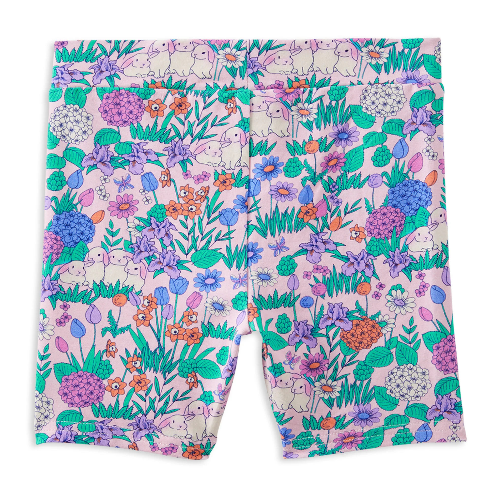 Milky Daffodil Easter Bike Shorts - Image 2