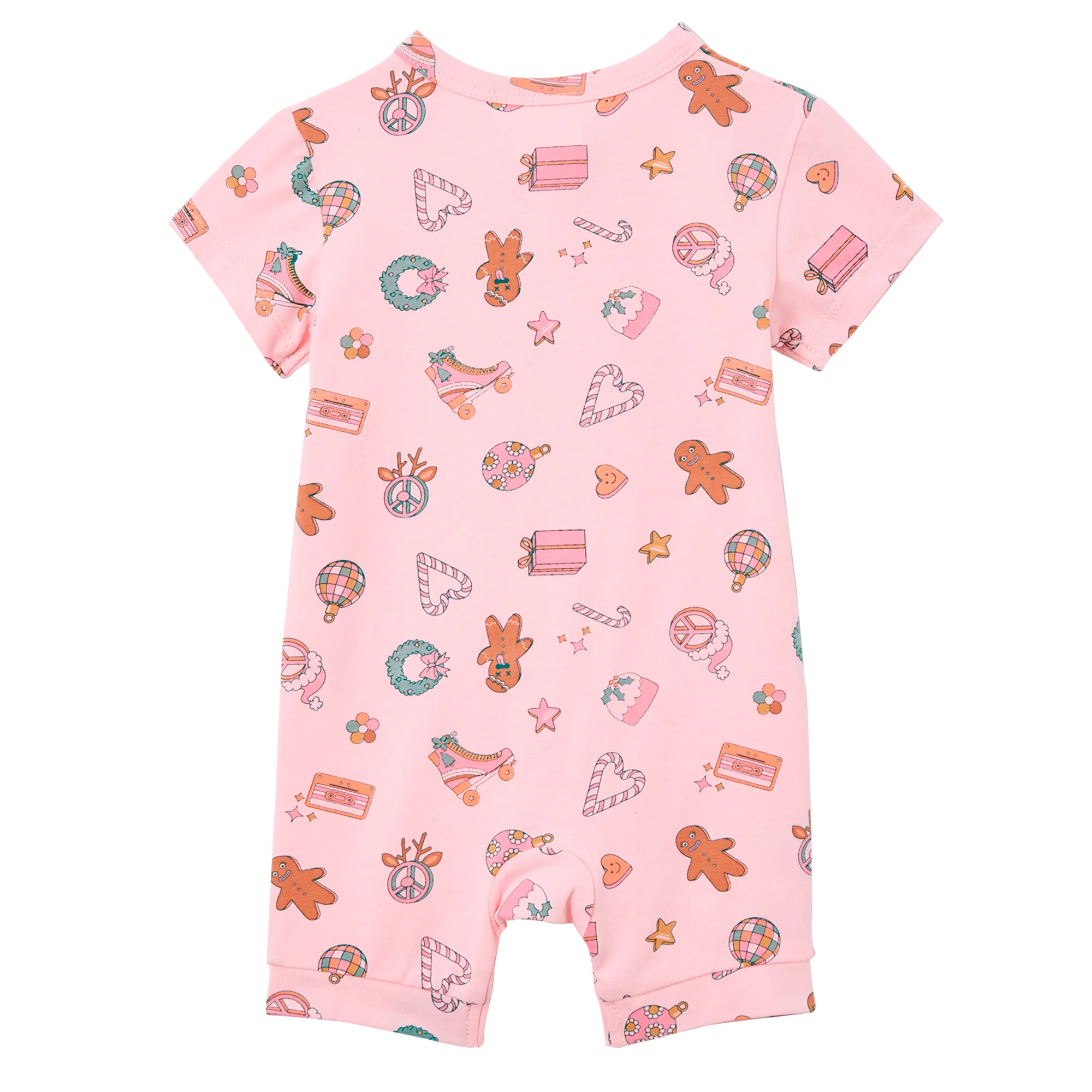 Milky Festive Romper - Blossom Pink - Image 2