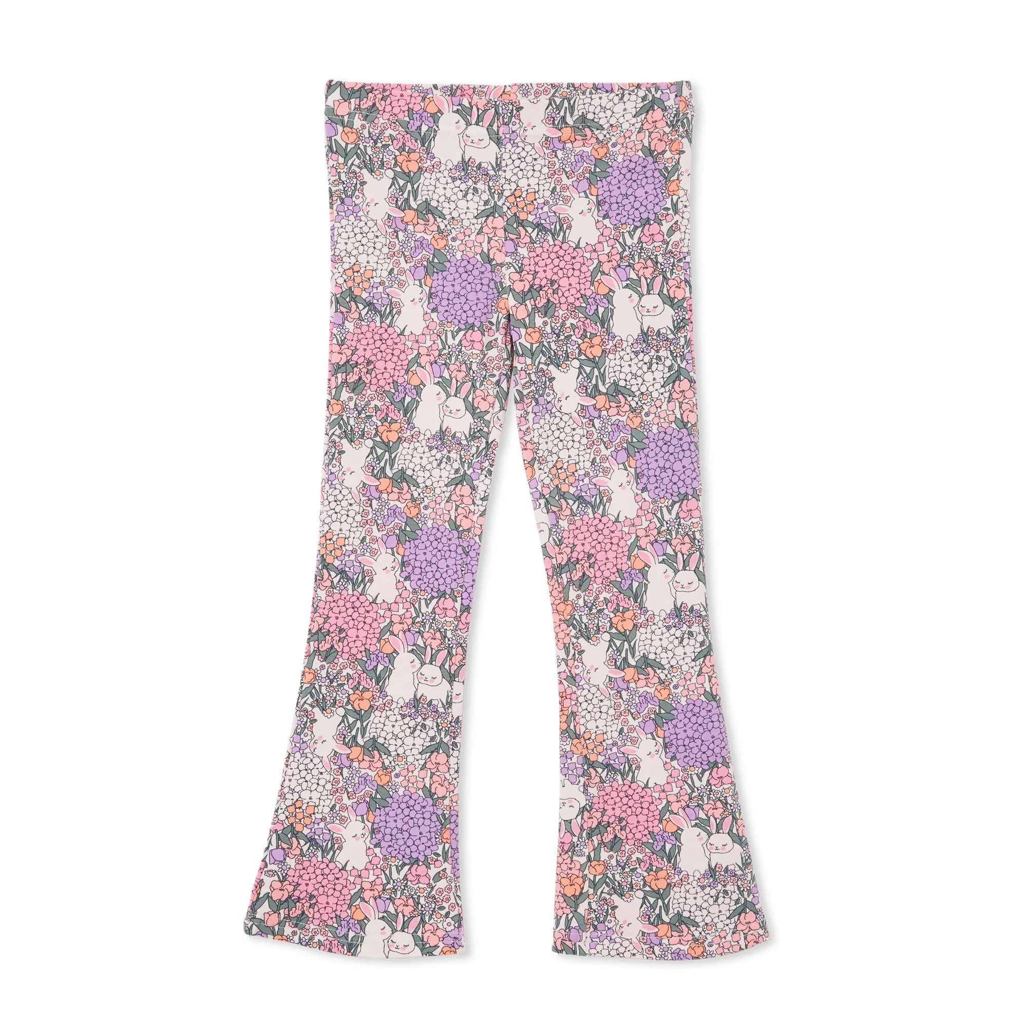 Milky Flared Legging - Bunny