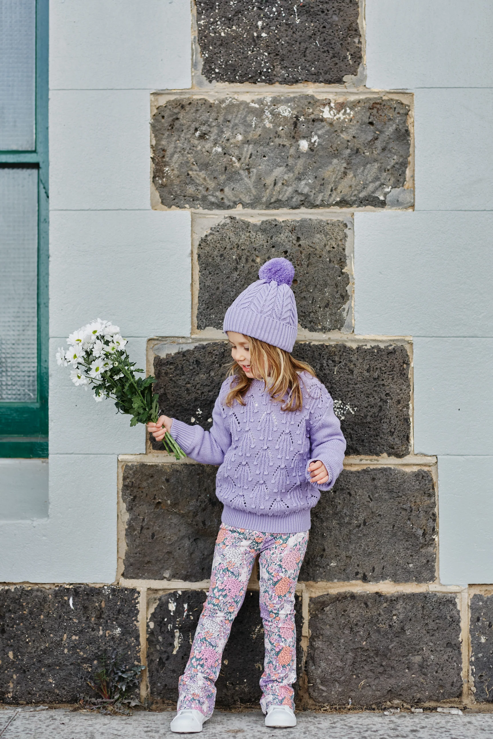 Milky Flared Legging - Bunny - Image 2