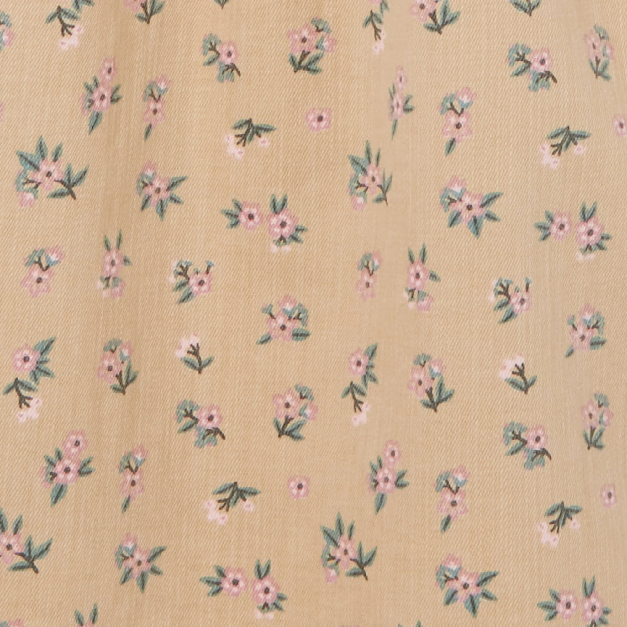 Milky Frill Overall - Floral Denim - Image 2