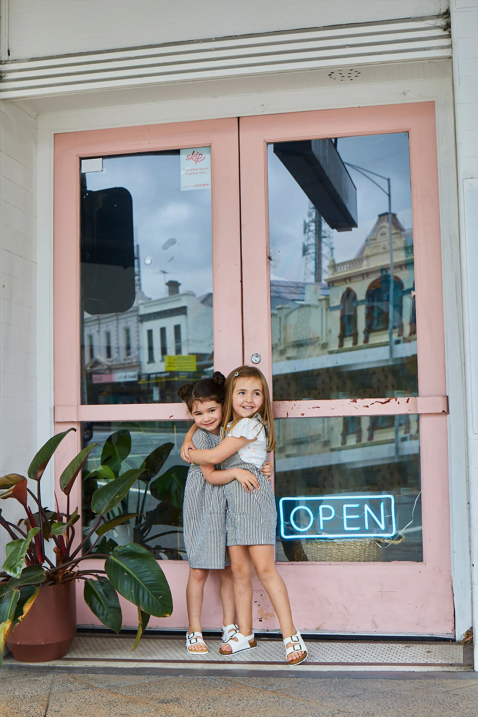 Milky Girl Stripe Overall - Image 6
