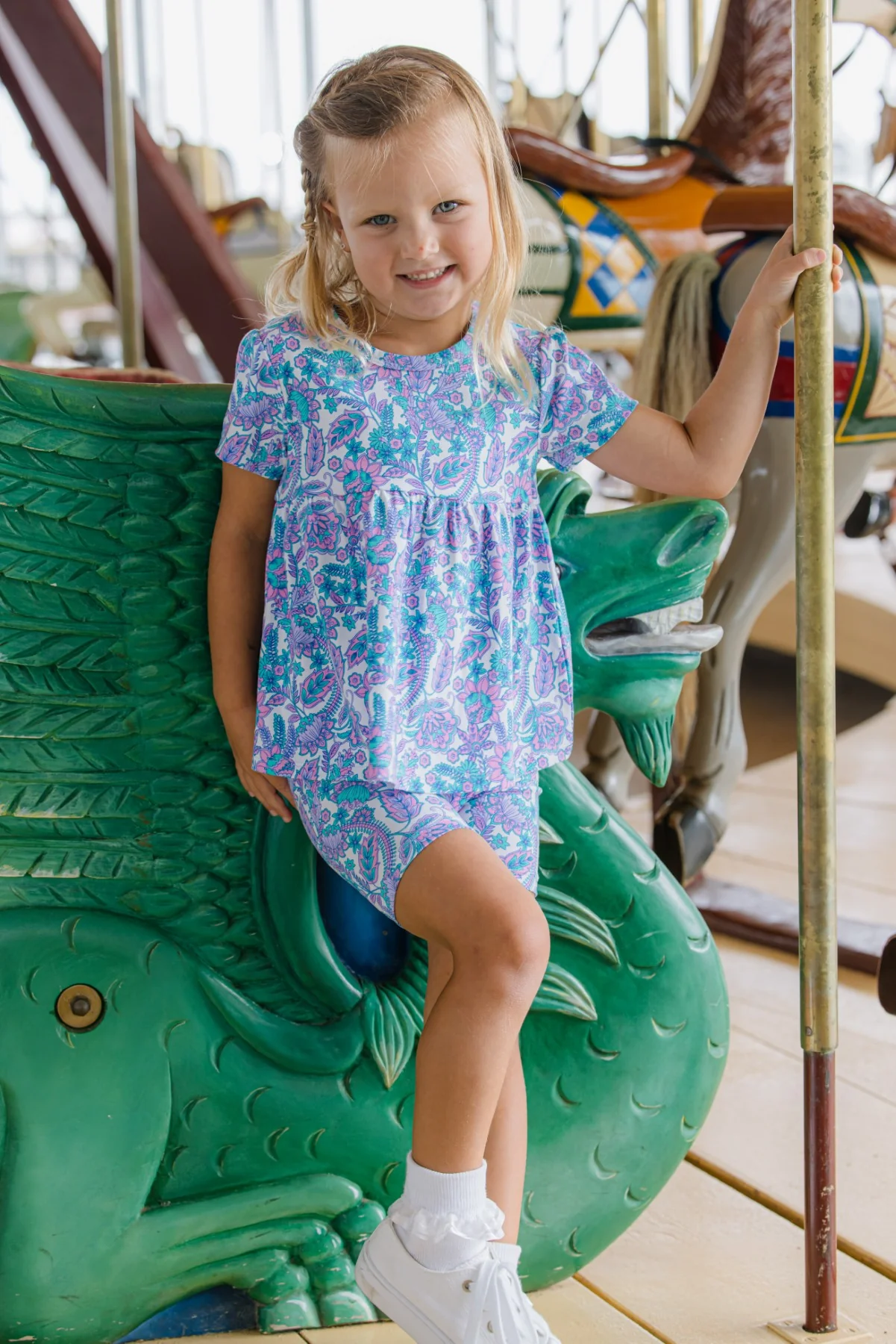Paisley Bloom Swing Tee - Image 3