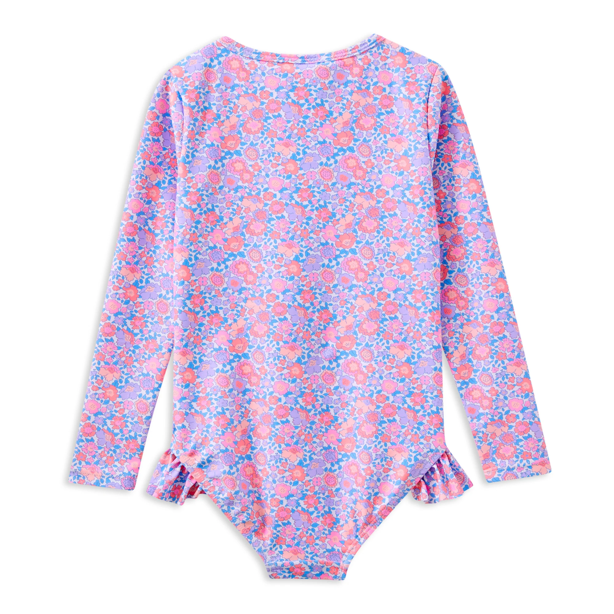 Pretty Posy Long Sleeve Swimsuit - Image 4