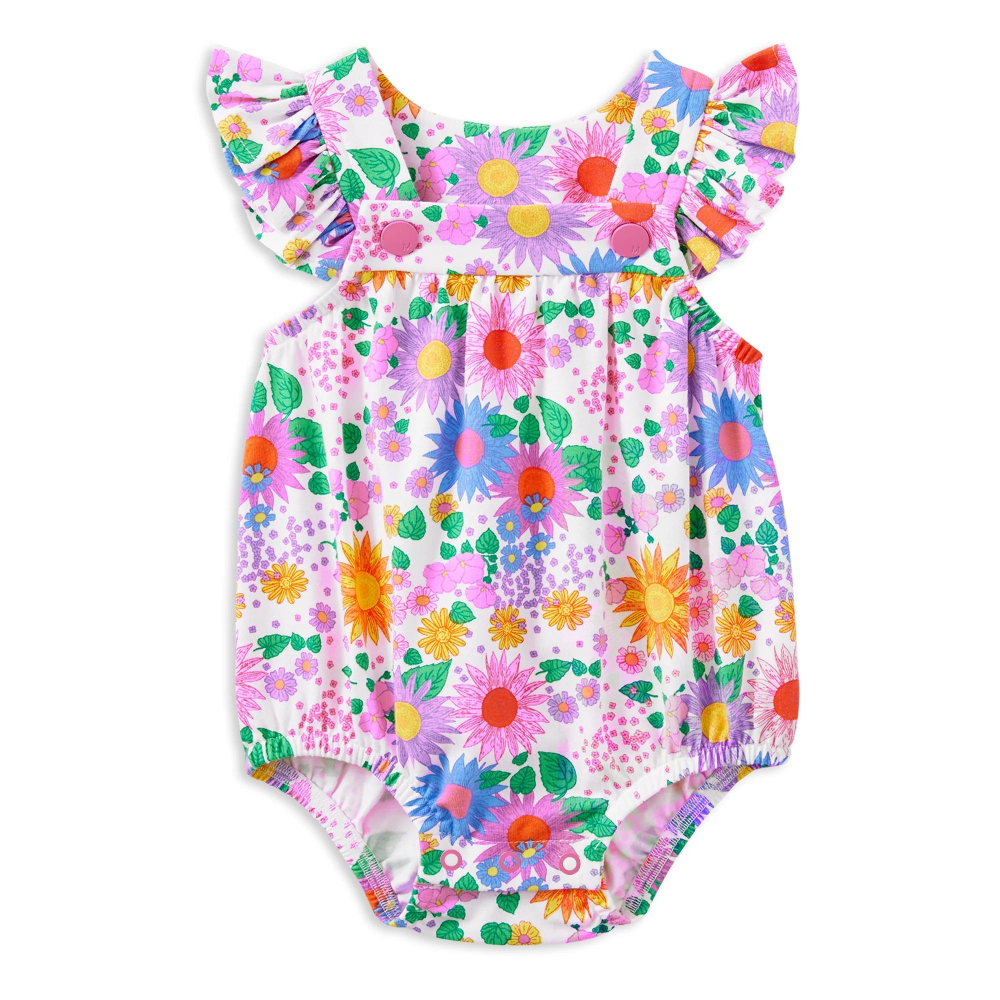 Sunshine Floral Playsuit