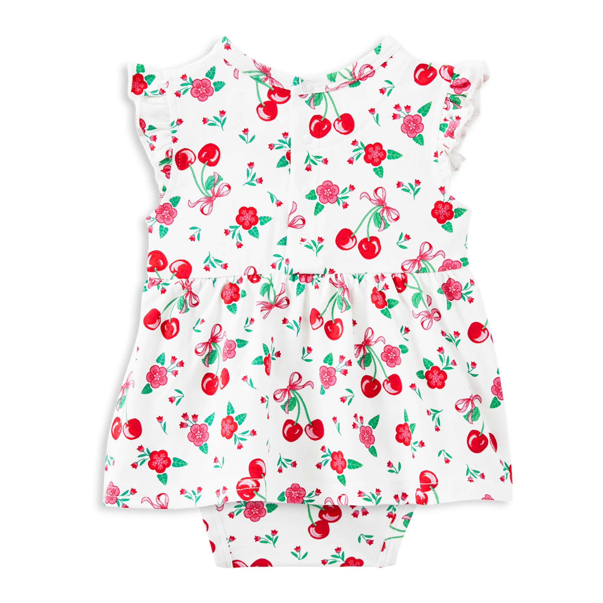 Milky Sweet Cherry Baby Dress - Image 2