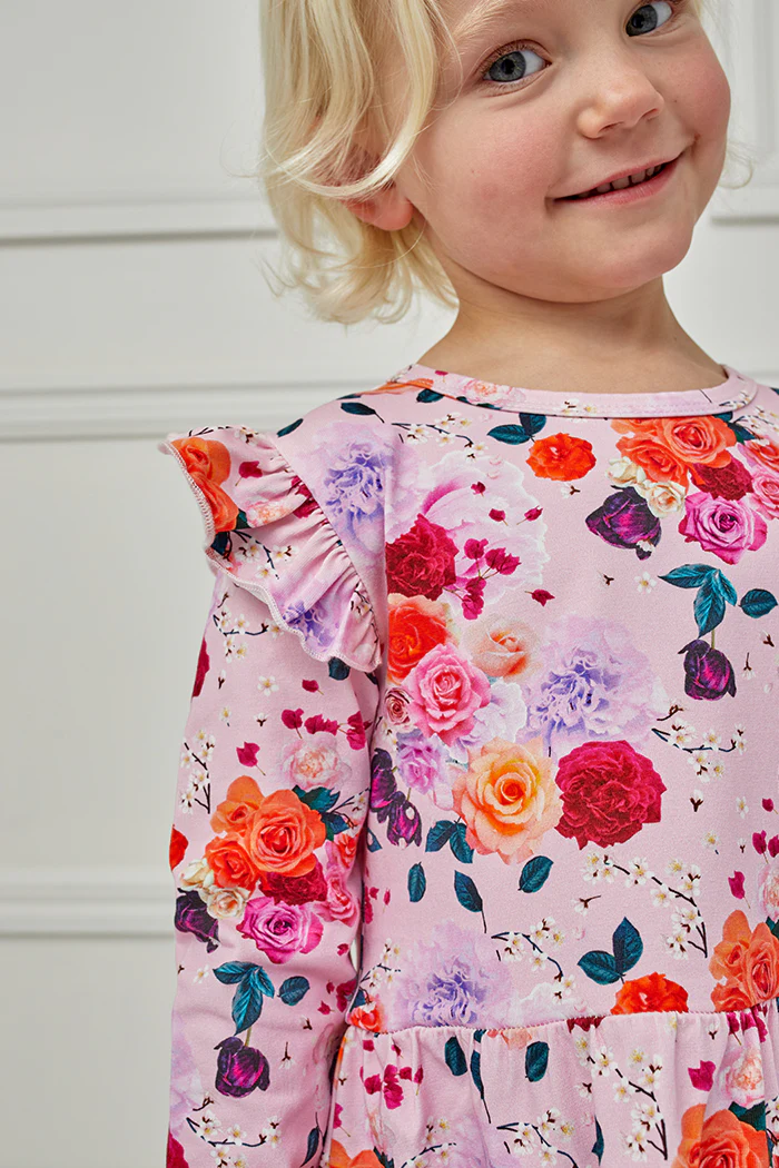 Hi Lo Dress - Rose Garden - Image 2