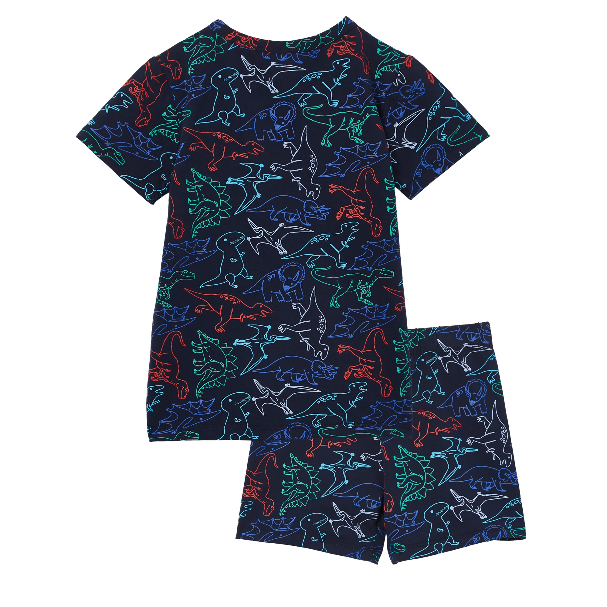 Milky Jurassic Pyjamas - Midnight Blue - Image 2