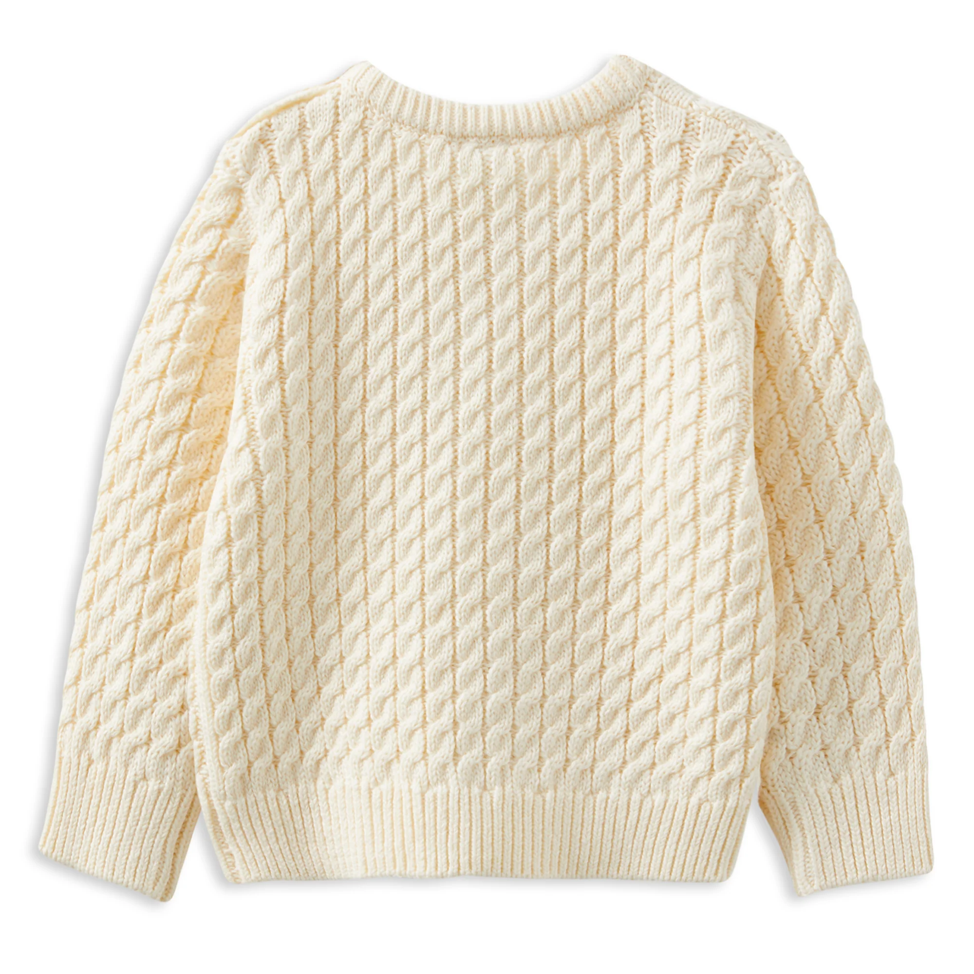 Milky Natural Cable Knit Jumper - Image 2