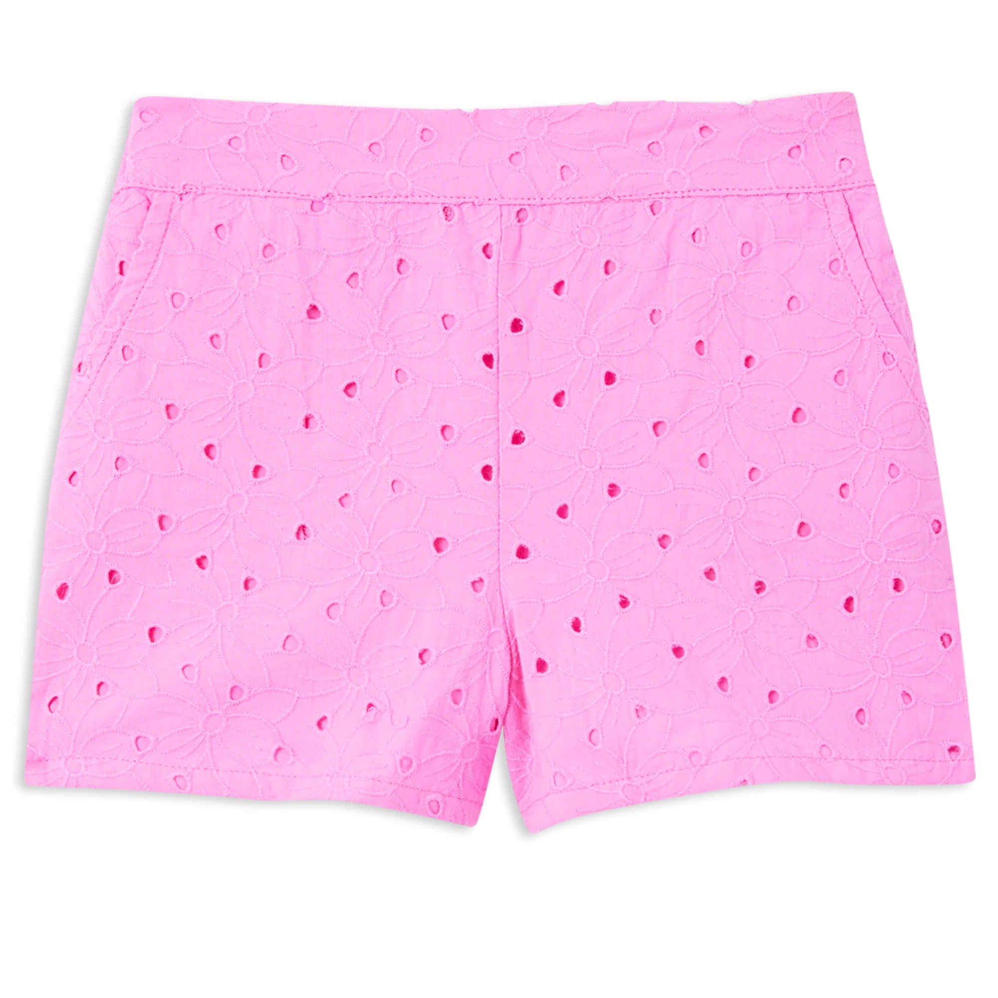 Milky Pink Broderie Short