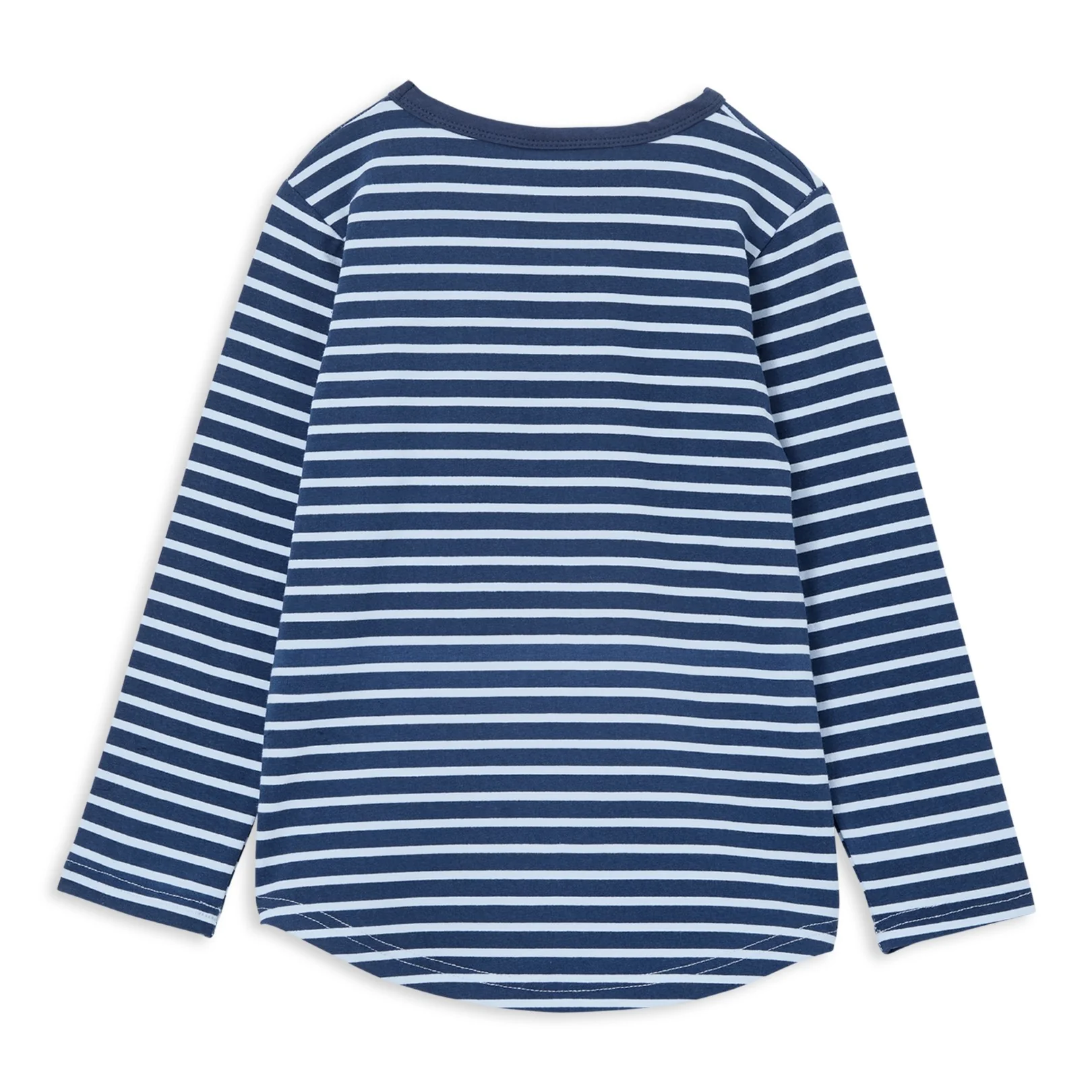 Milky Pocket Tee - Indigo Stripe - Image 2