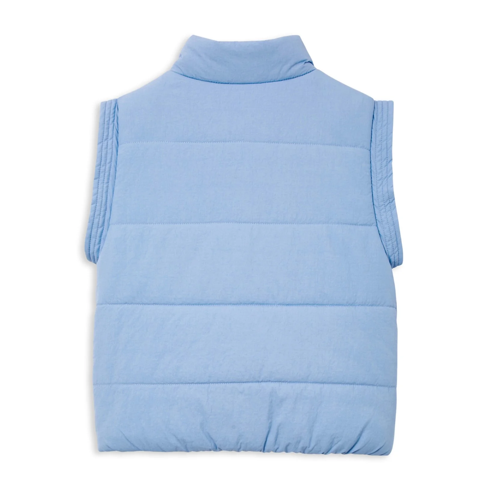 Milky Puffer Vest - Bluebell - Image 4