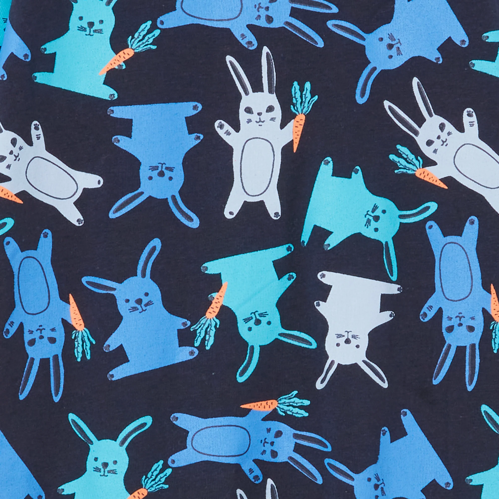 Milky Pyjamas - Navy Bunny - Image 2