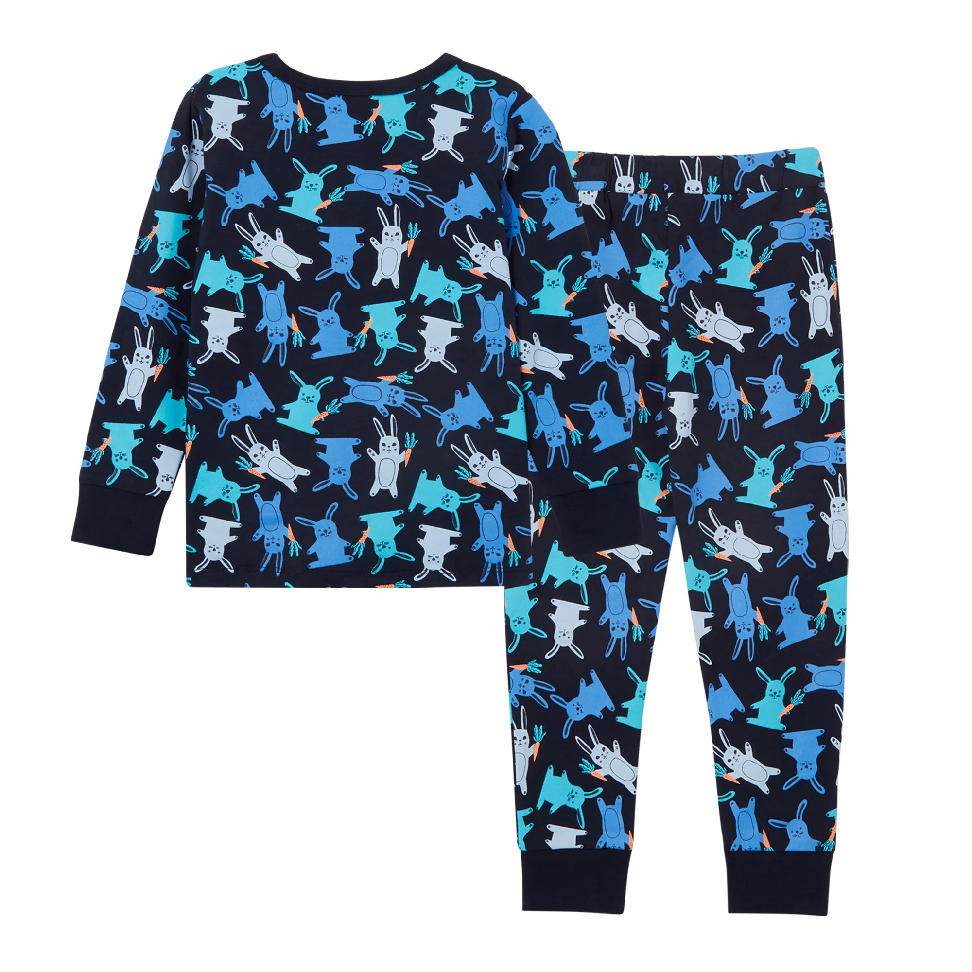 Milky Pyjamas - Navy Bunny - Image 3