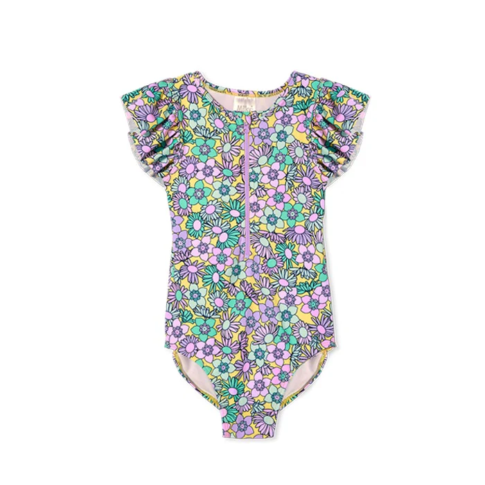 Milky Retro Swimsuit - Multi