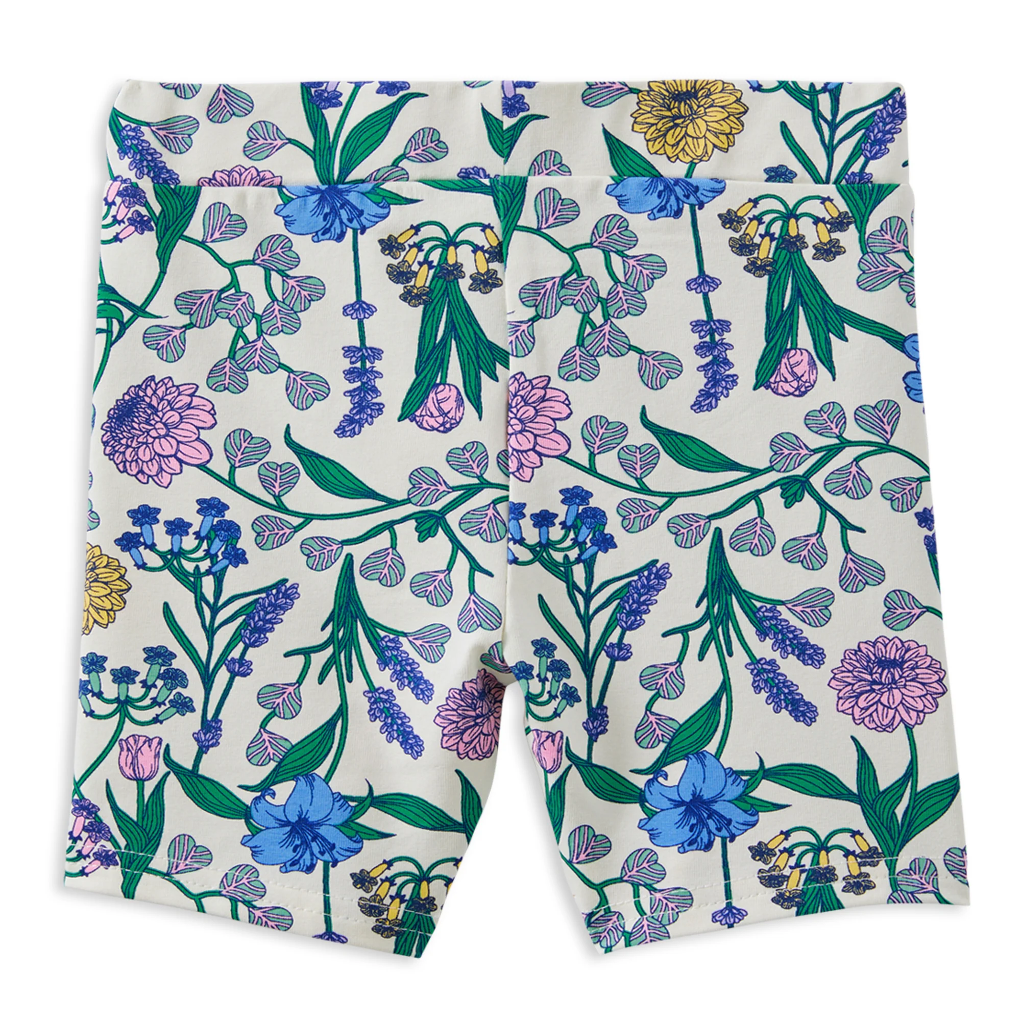 Milky Spring Bouquet Bike Shorts - Image 2