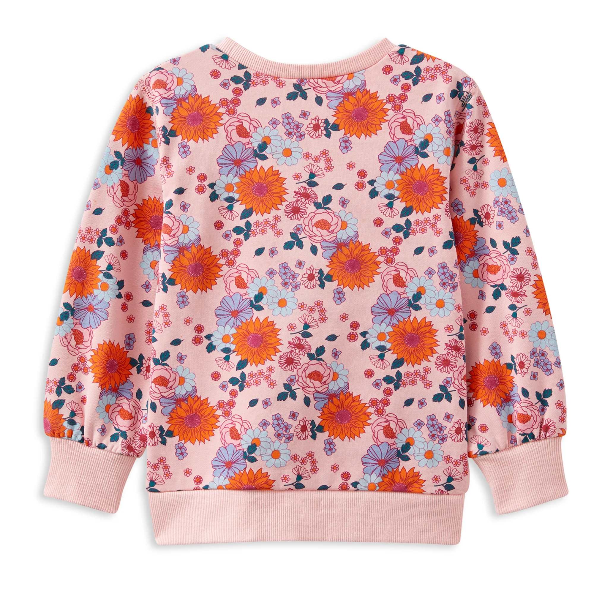 Milky Sunflower Fleece Sweat - Image 2