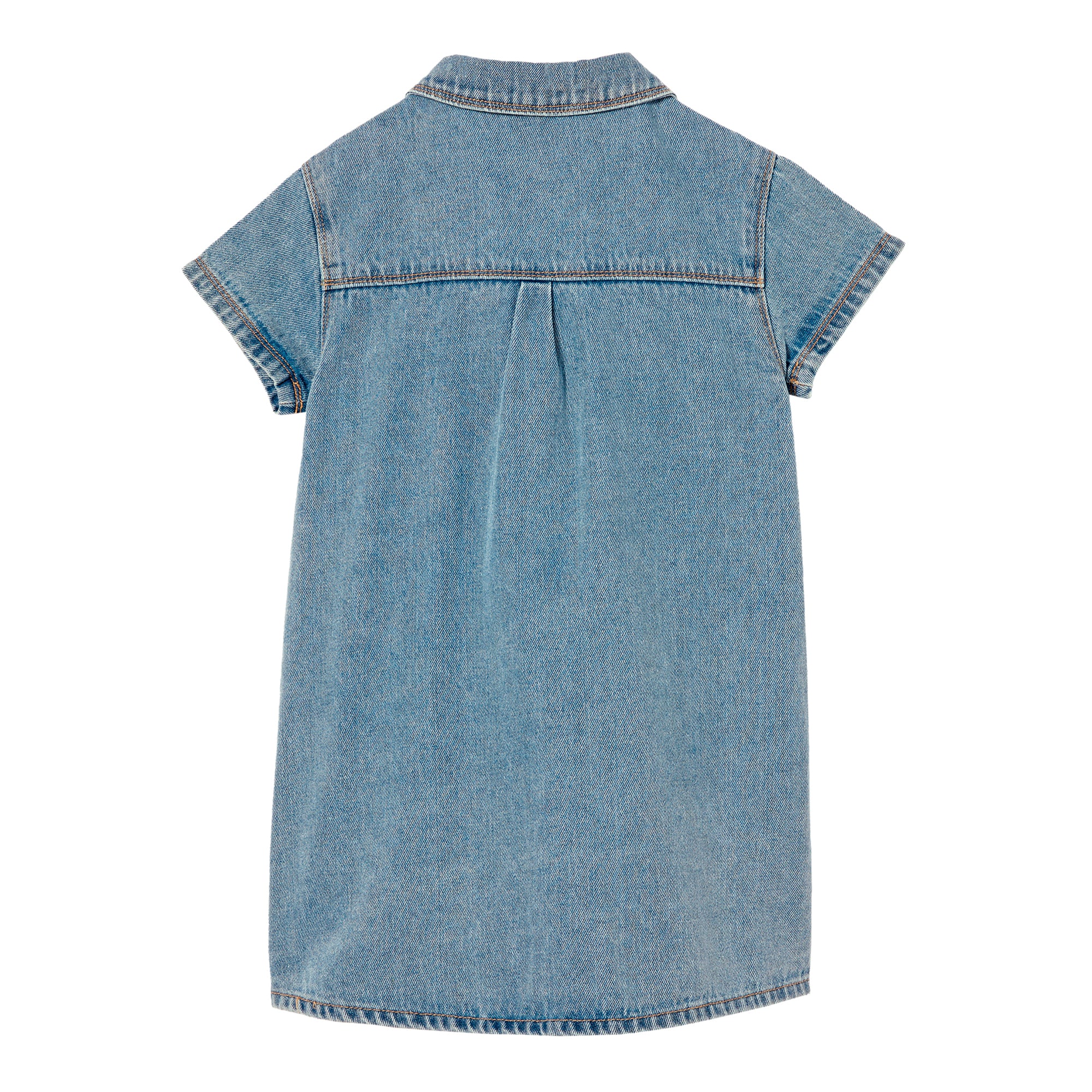 Milky Utility Denim Dress - Denim - Image 2