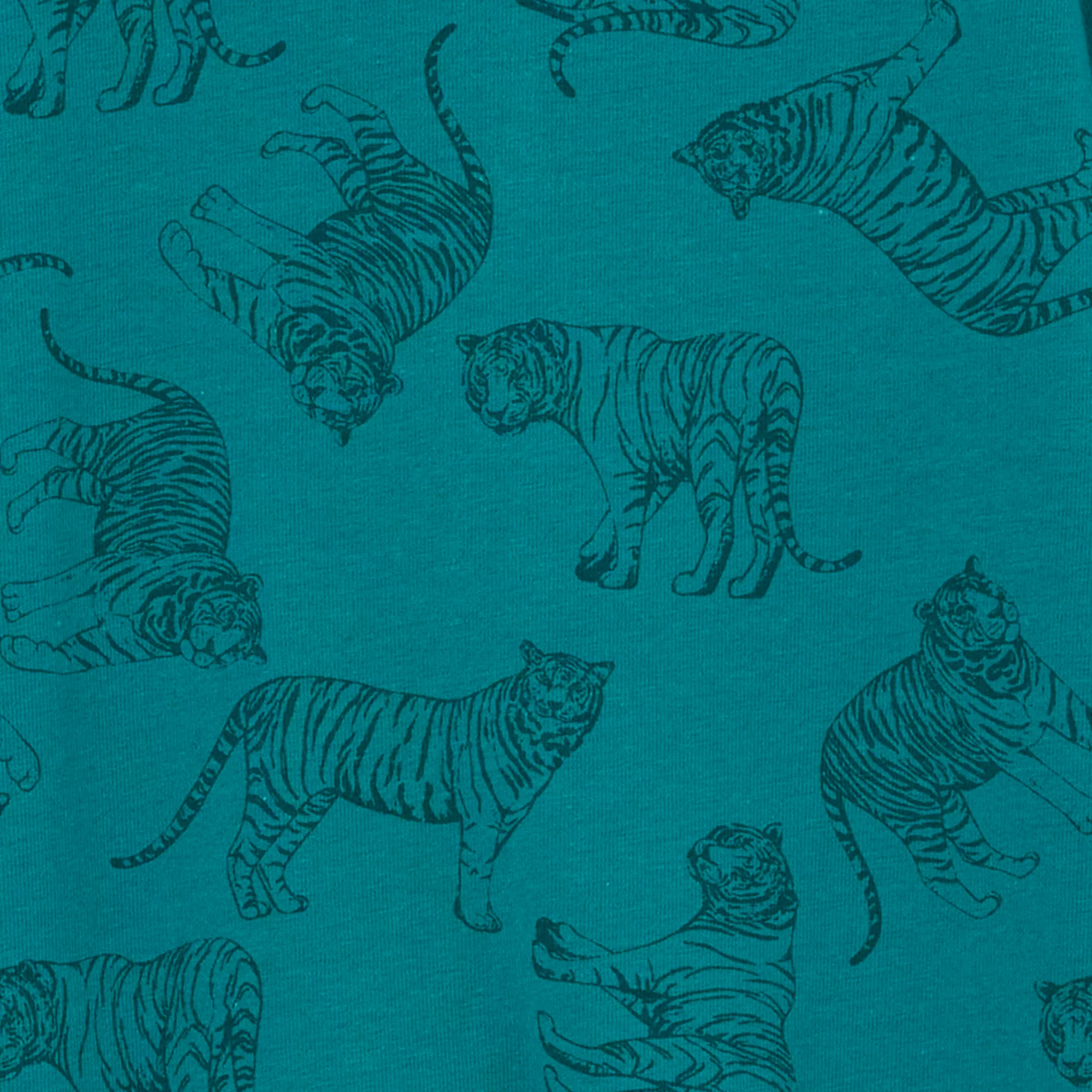 Milky Zip Romper - Tigers - Image 2