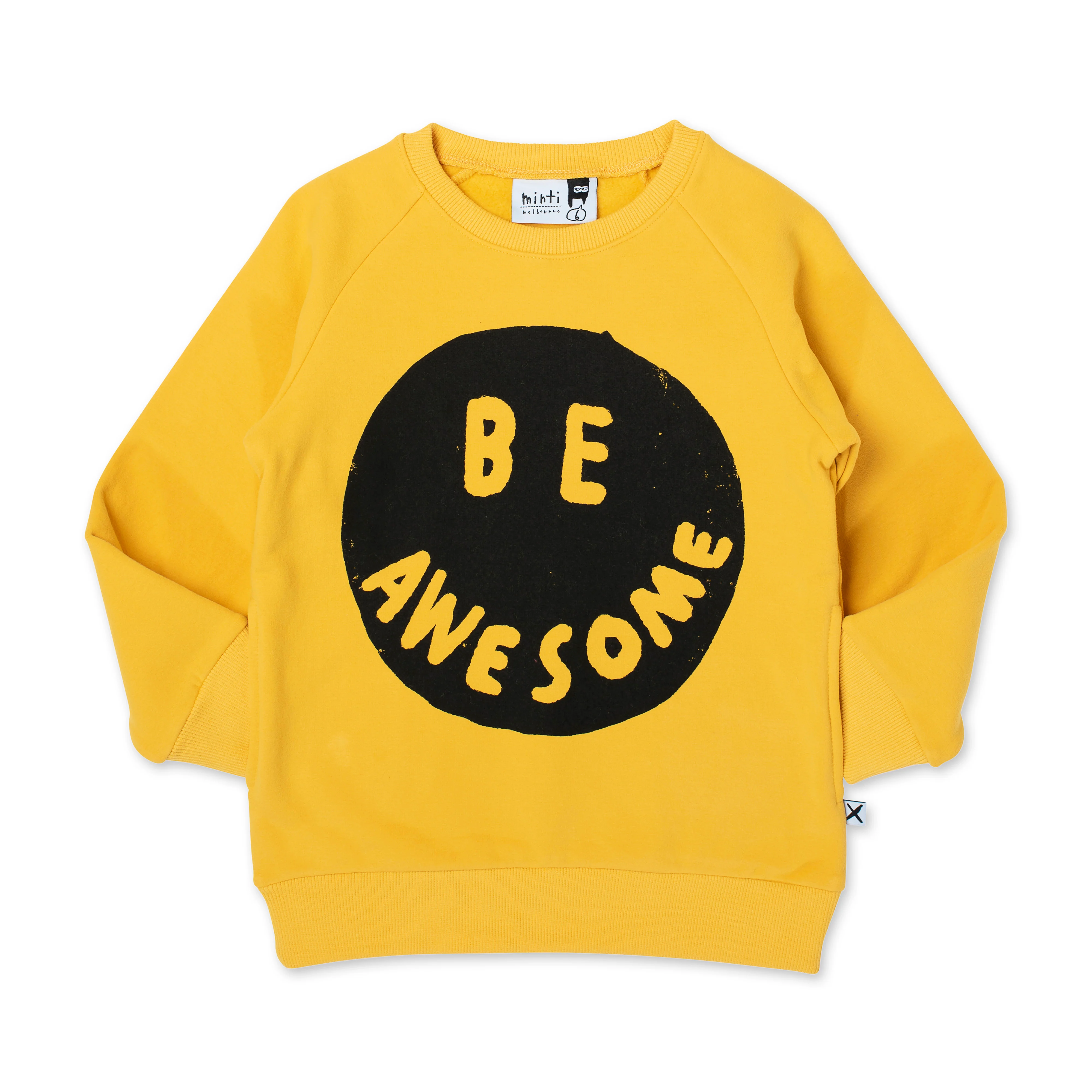 Minti Be Awesome Furry Crew - Mustard