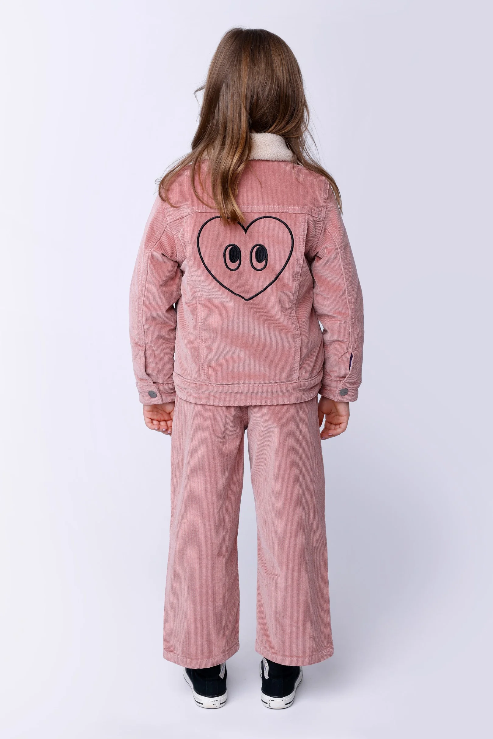 Cosy Cord Pants - Muted Pink - Image 3