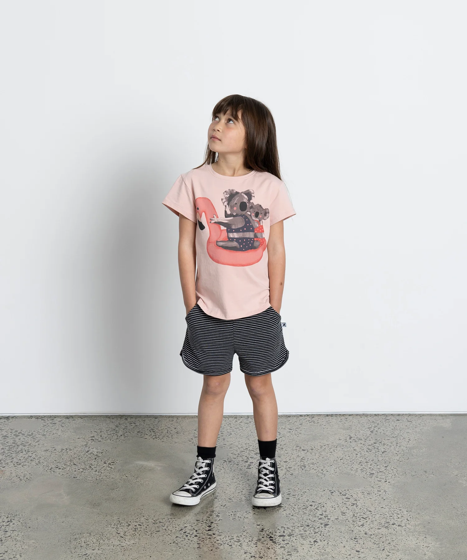 Minti Floating Koalas Tee - Muted Pink - Image 2