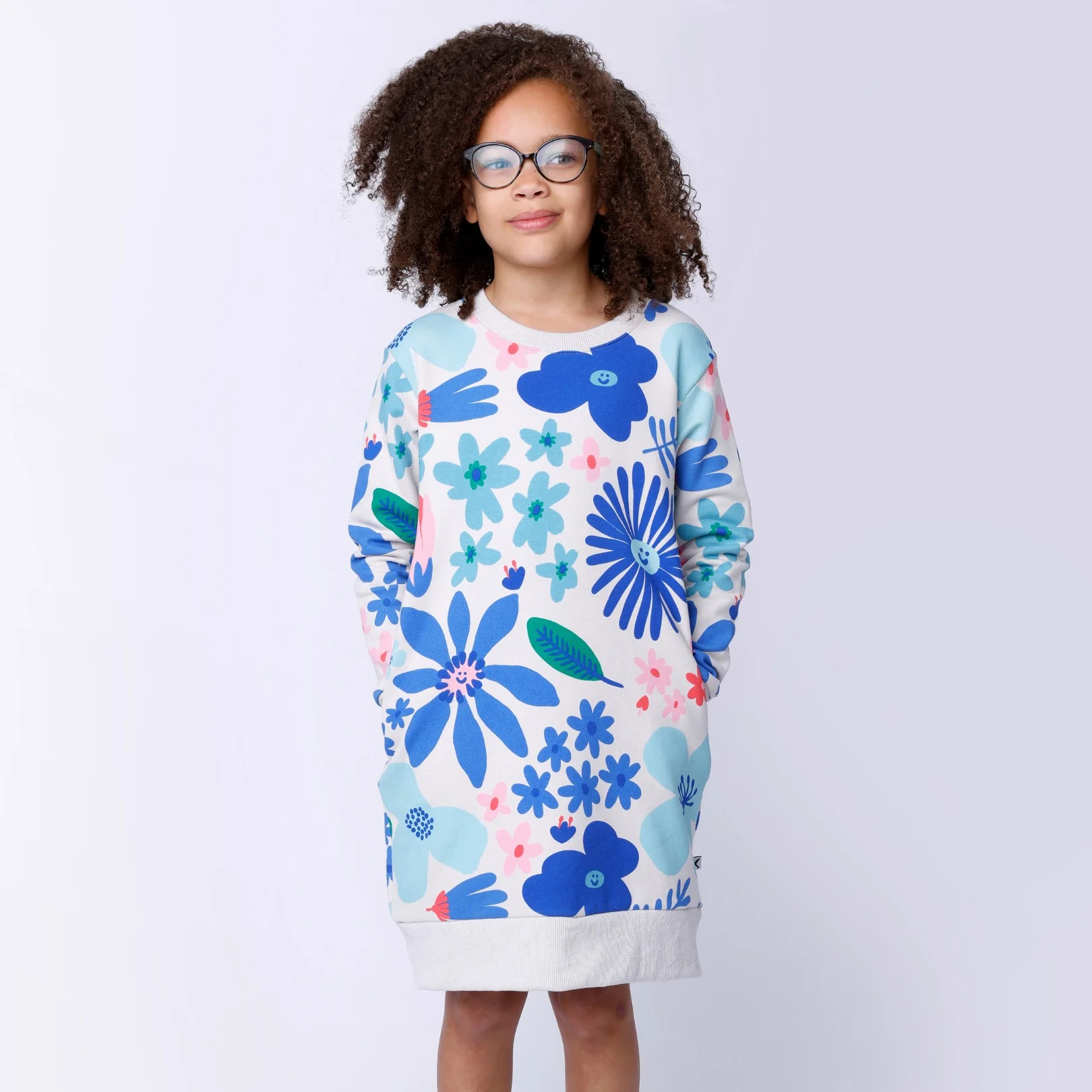 Garden Furry Dress - Cream - Image 2