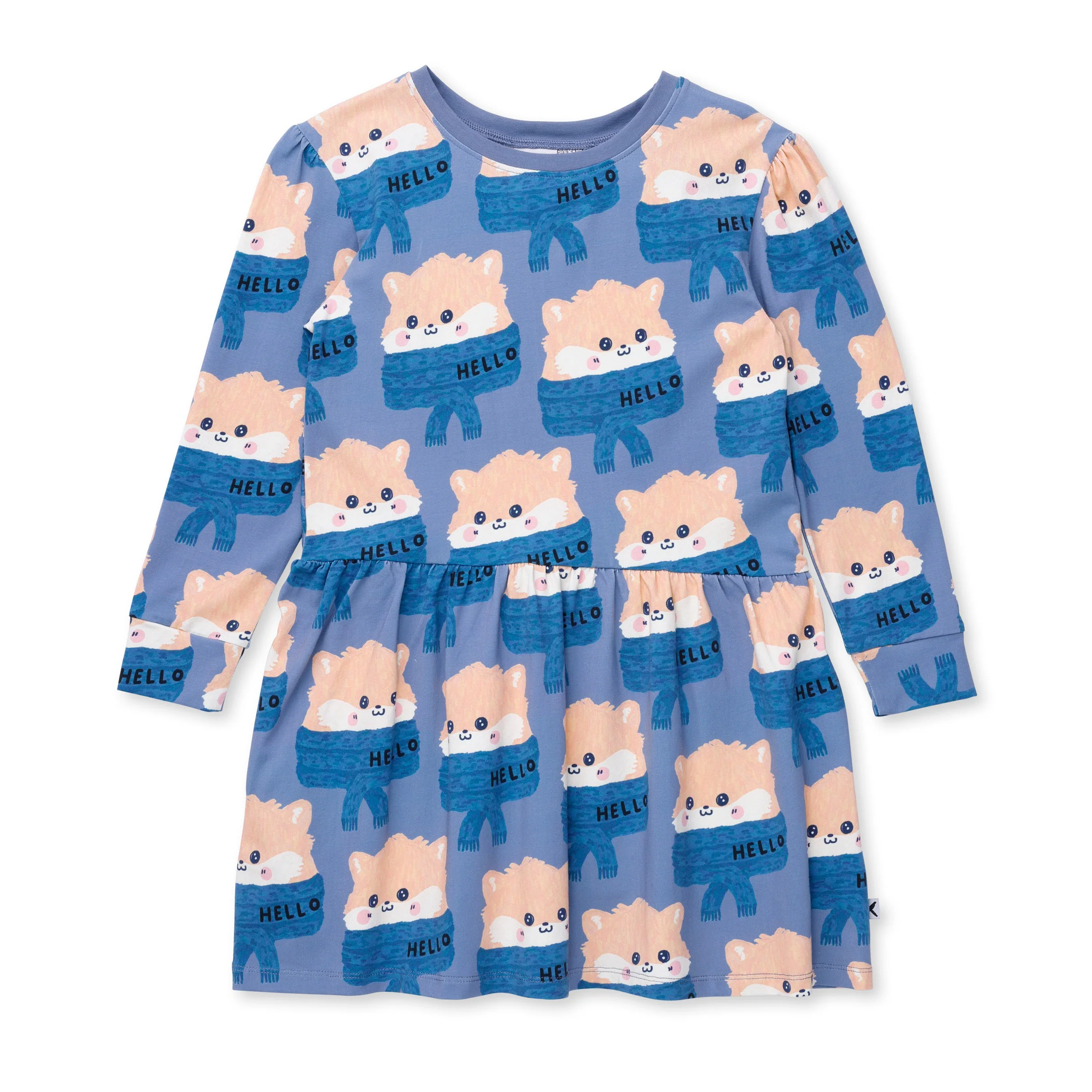 Happy Hamsters Dress - Blue