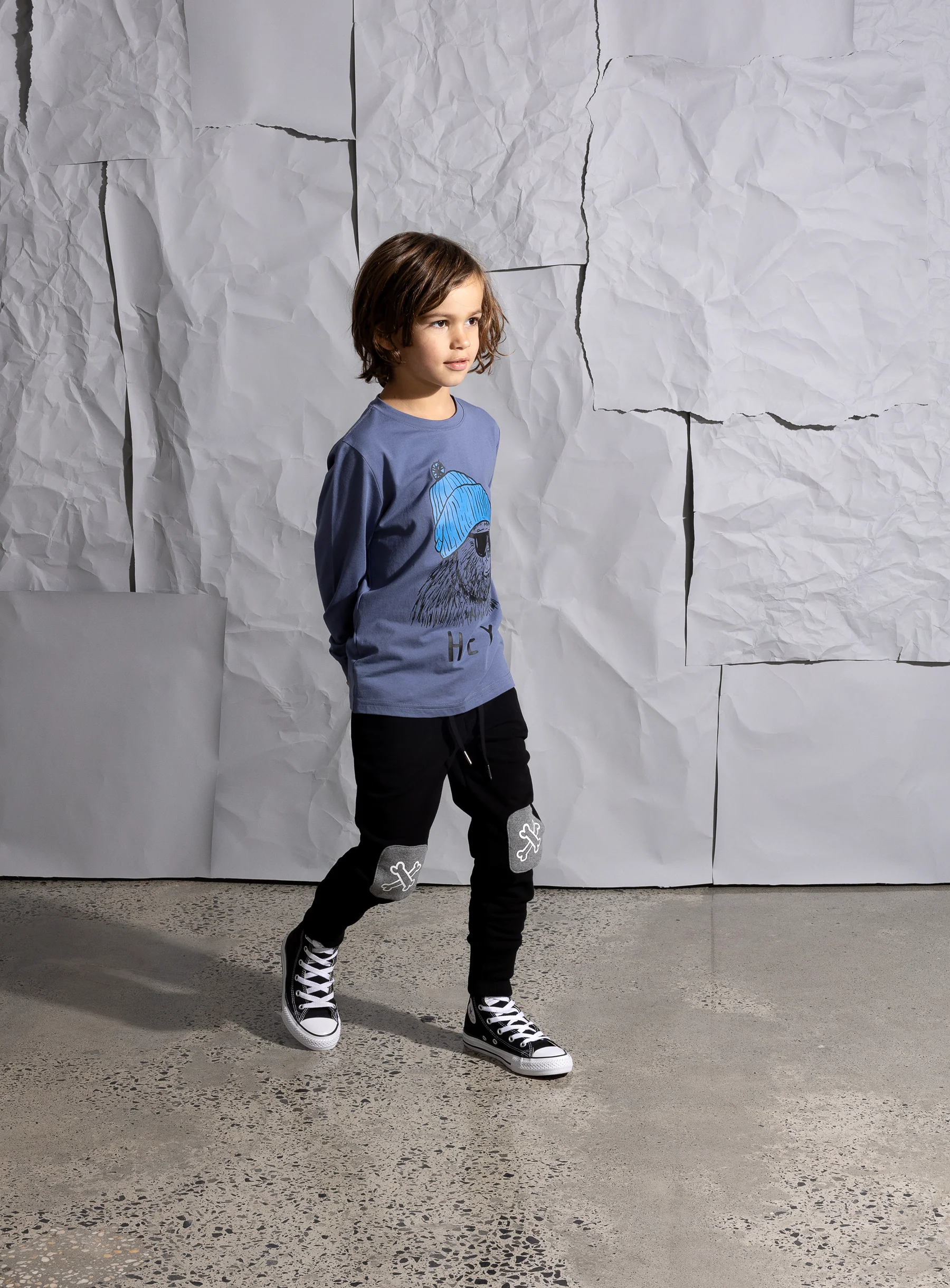 Minti Hey King Kong Tee - Midnight - Image 2